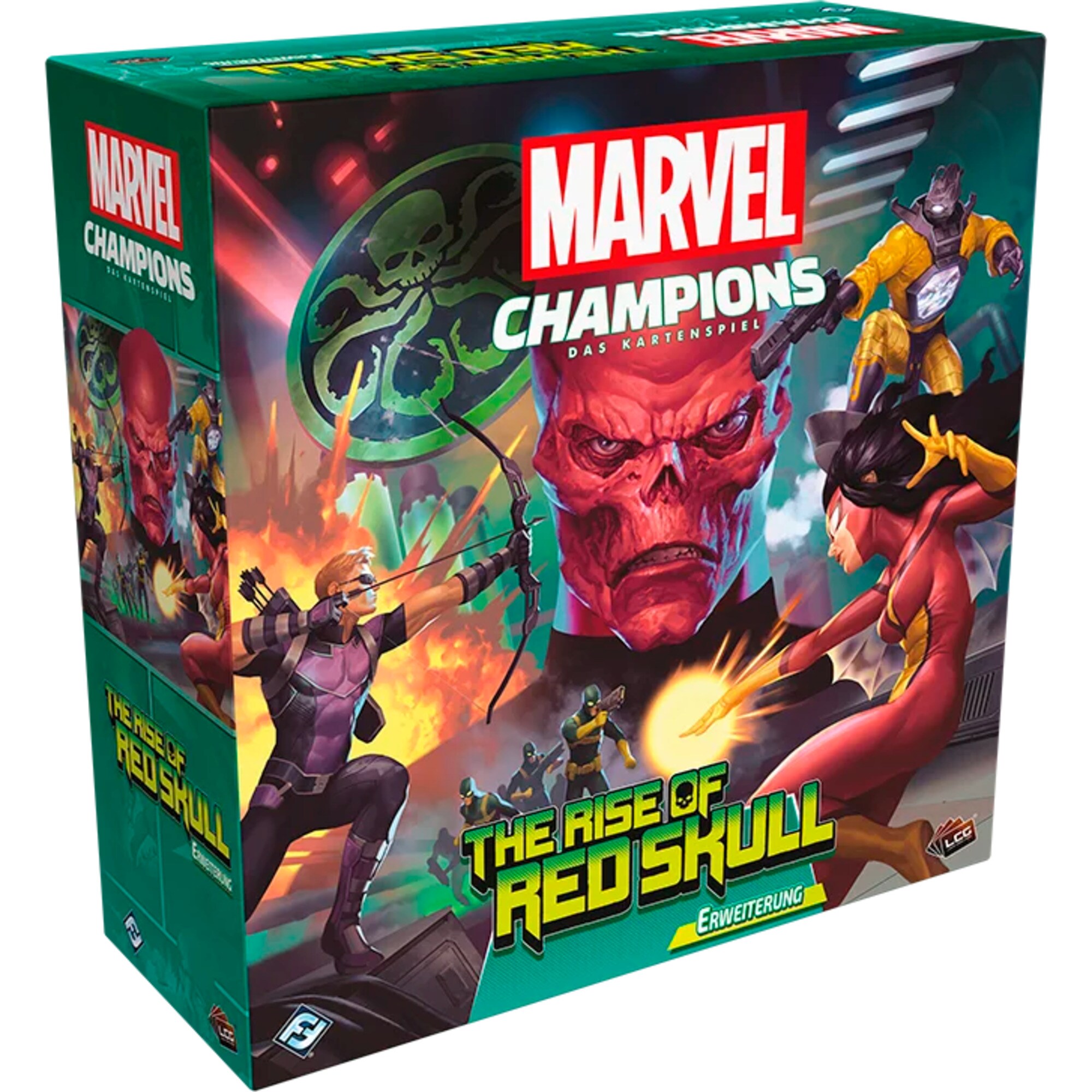 Asmodee Kartenspiel Marvel Champions: Das Kartenspiel - The Rise of Red Skull