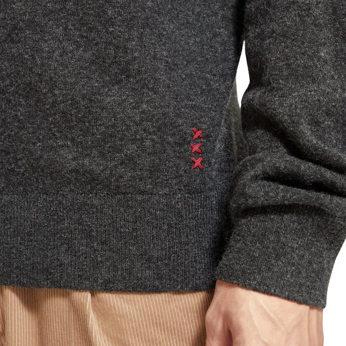 Scotch & Soda Dropped Shoulder Basic Mock Trui Heren