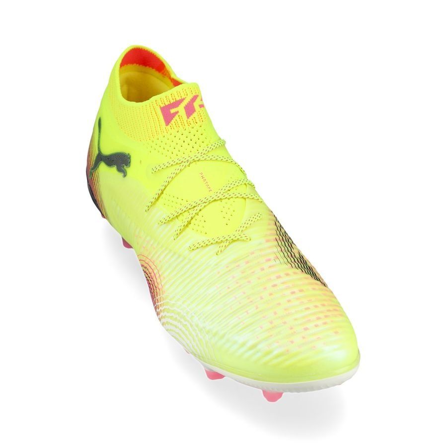 PUMA Future 8 Ultimate AG Audacity - Jaune/Noir/Sun Struck