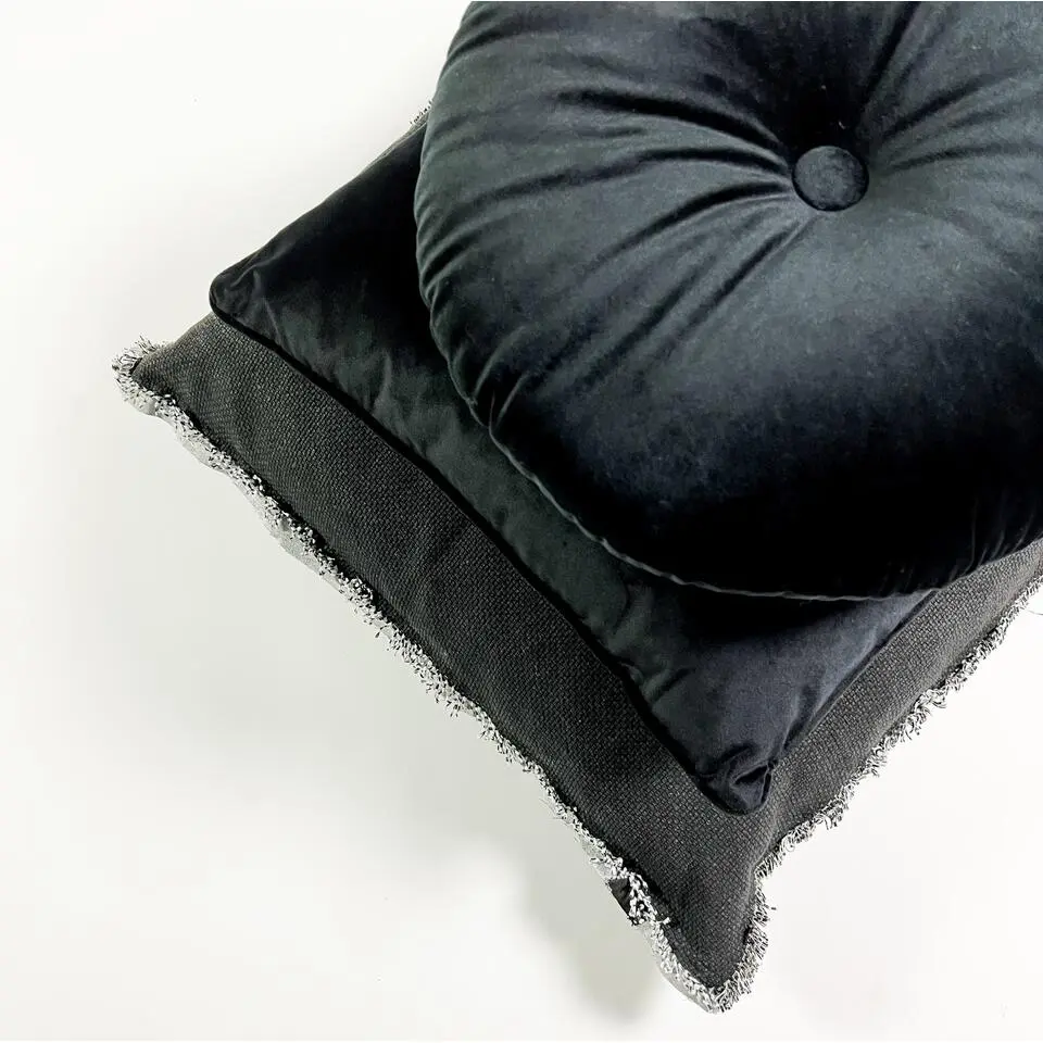 Sierkussen Olly - Raven - Ø40 cm