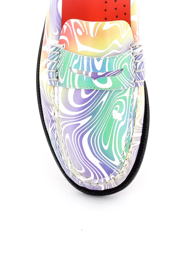 SEBAGO - CLASSIC DAN PRINT W BLANC