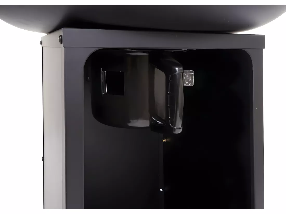 Plaque de cuisson avec grill MCW-K97, Ø59cm noir