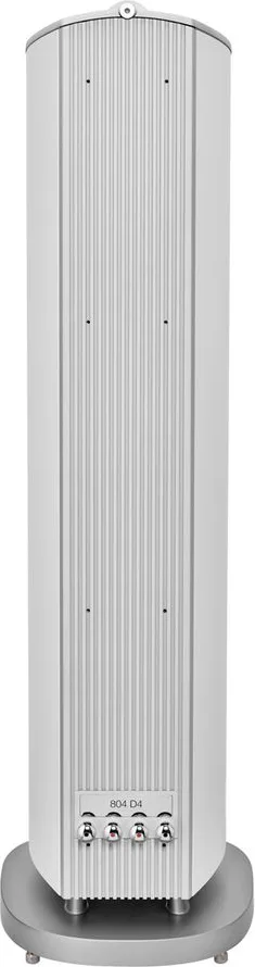 B&W 804 D4 Blanc Satin (la paire) Enceintes colonne