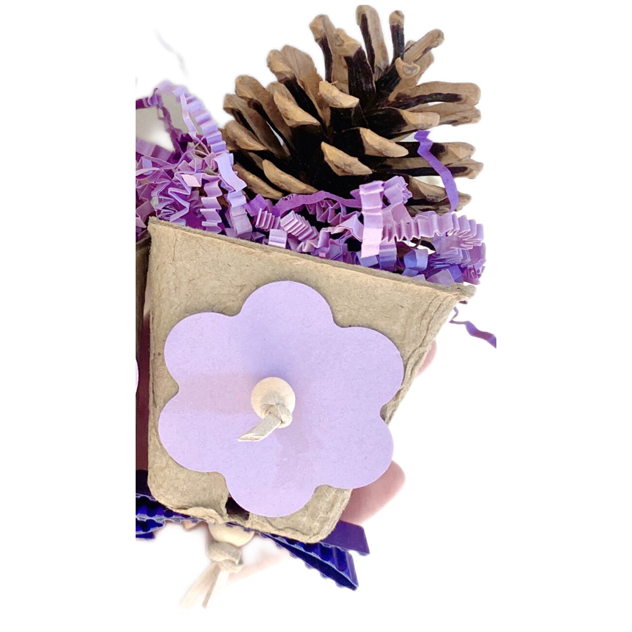 HappyBird Knabberspielzeug Pinecone Cup