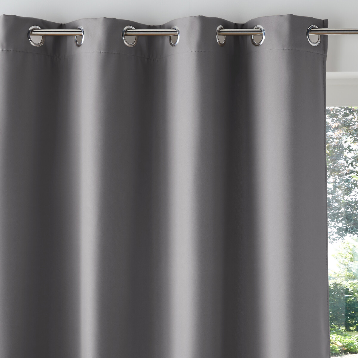 LA REDOUTE INTERIEURS<br>Cortina térmica de lã com ilhós, Tobison