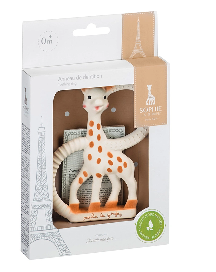 Beißring COLLECTION WEICH SOPHIE LA GIRAFE® in weiß