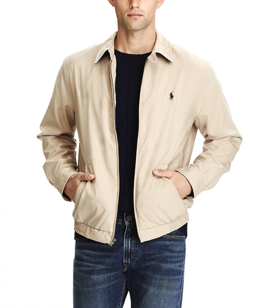 Jaqueta corta-vento Ralph Lauren BI Swing bege
