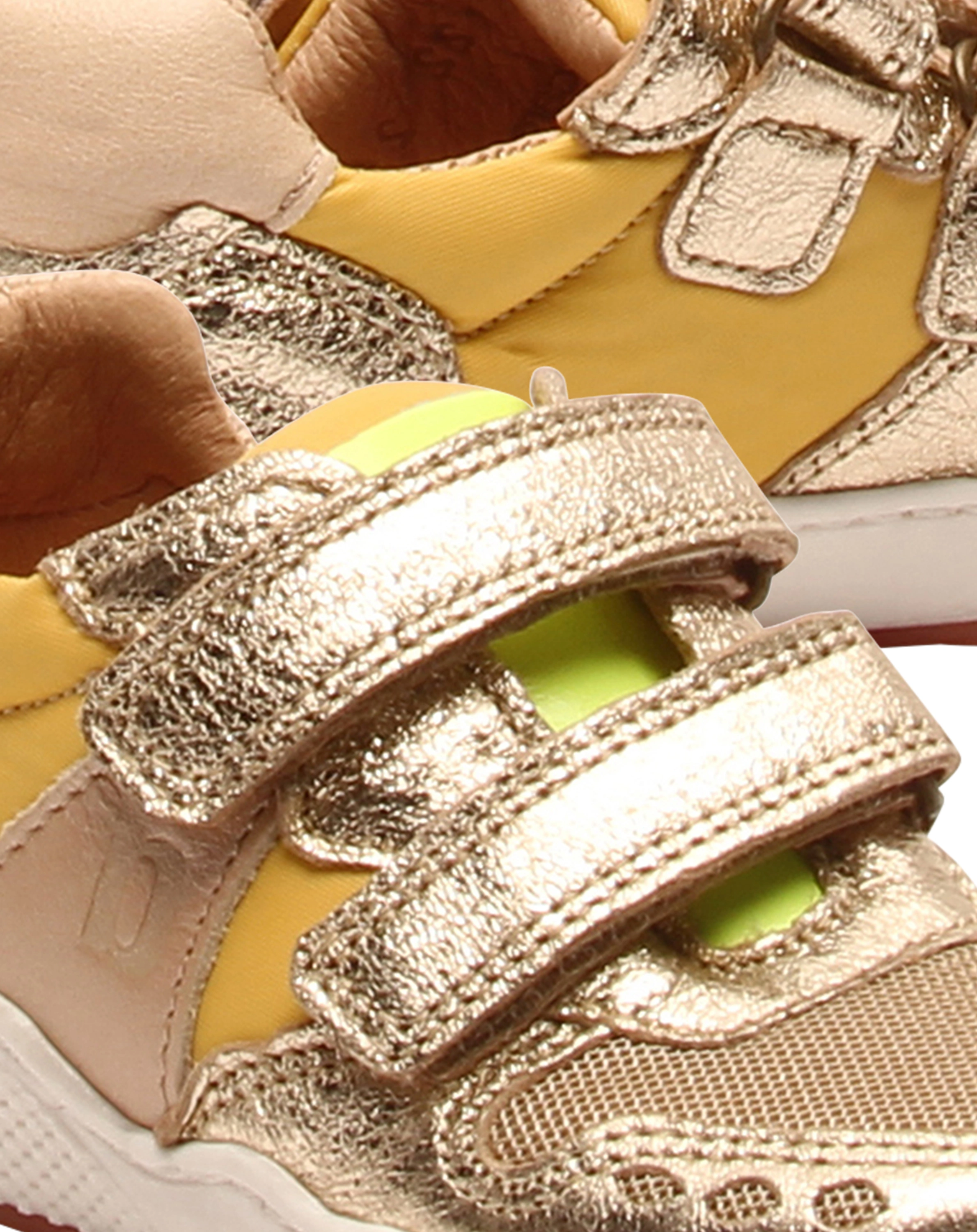 Klettschuhe KARLA V in platin
