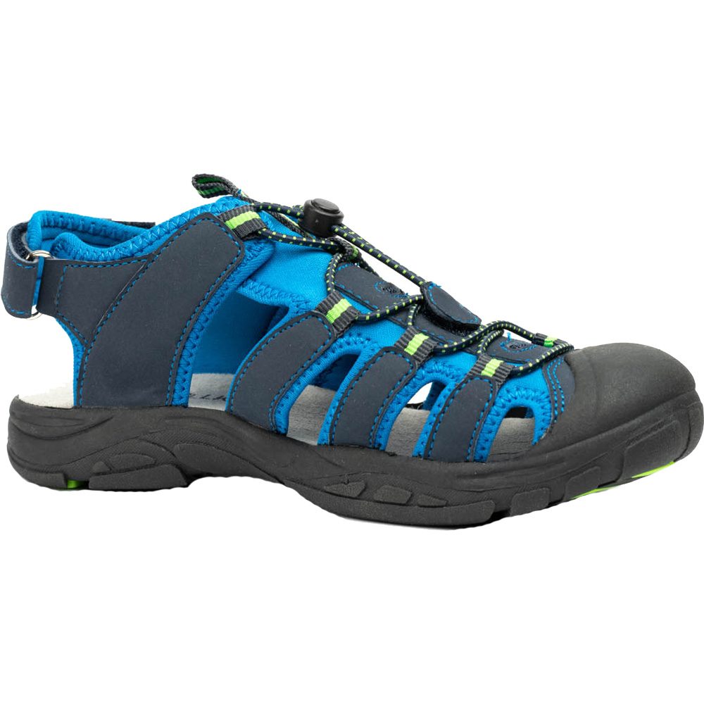 Trollkids Kvalvika Sandale Kinder navy viper green