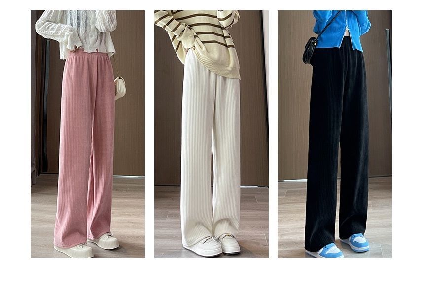 evanesce - Broek met hoge taille en wijde pijpen (verschillende ontwerpen)
