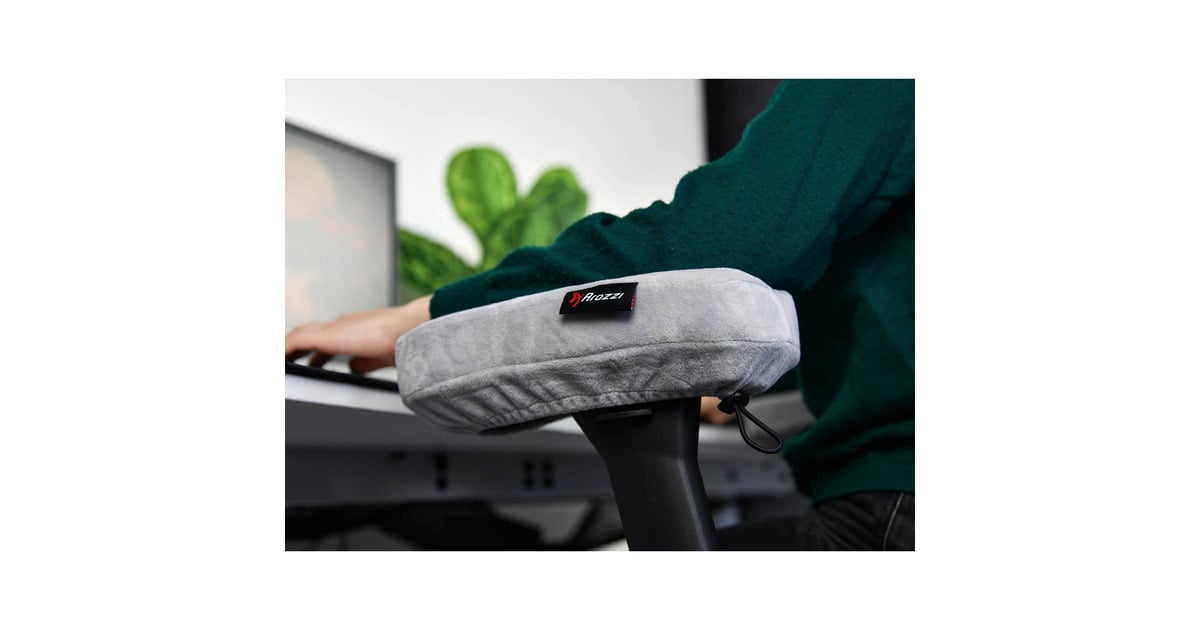 ArozziMemory Foam Armrest Pads Grey polssteun  (Grijs)