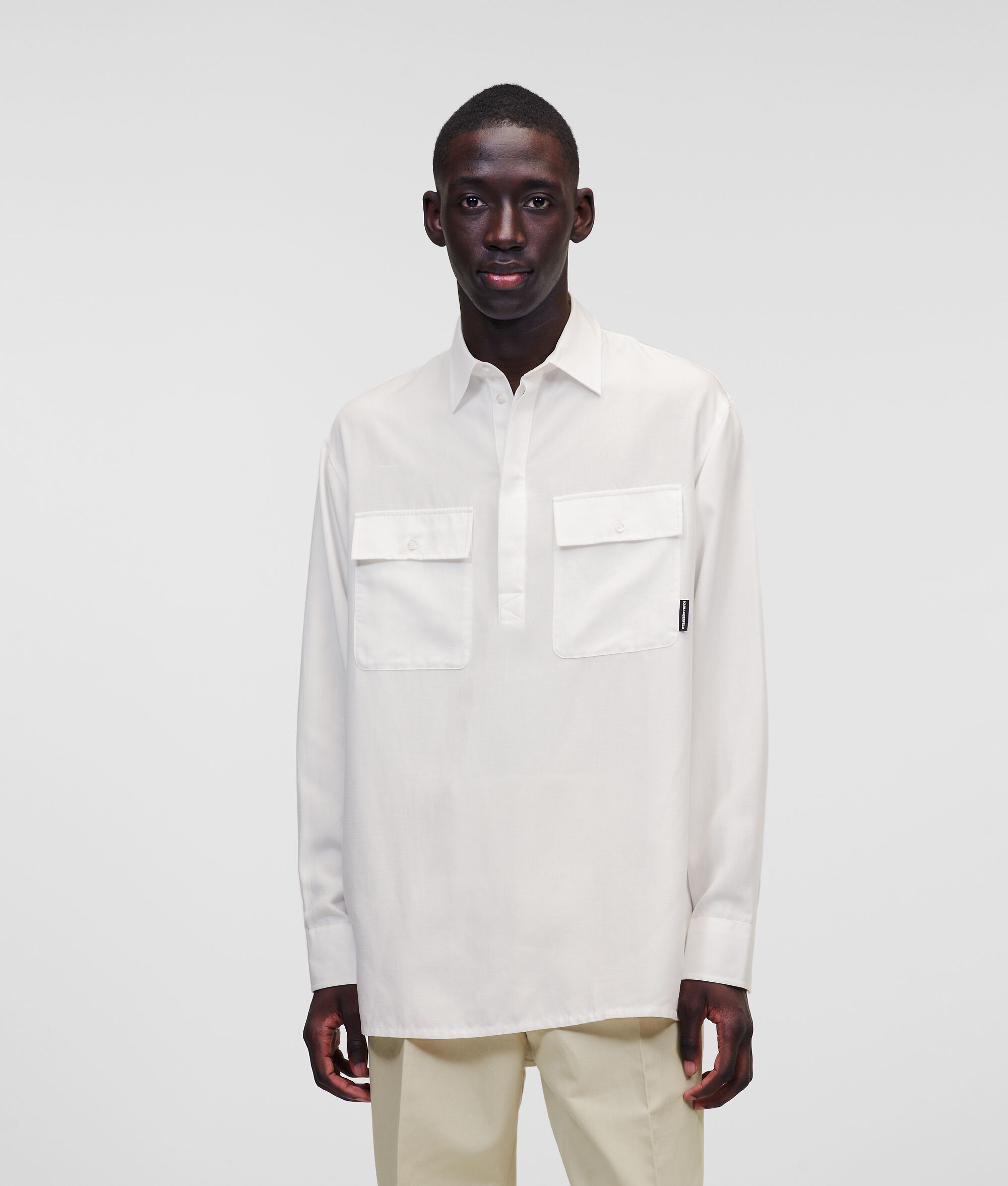 CHEMISE EN MÉLANGE DE LIN