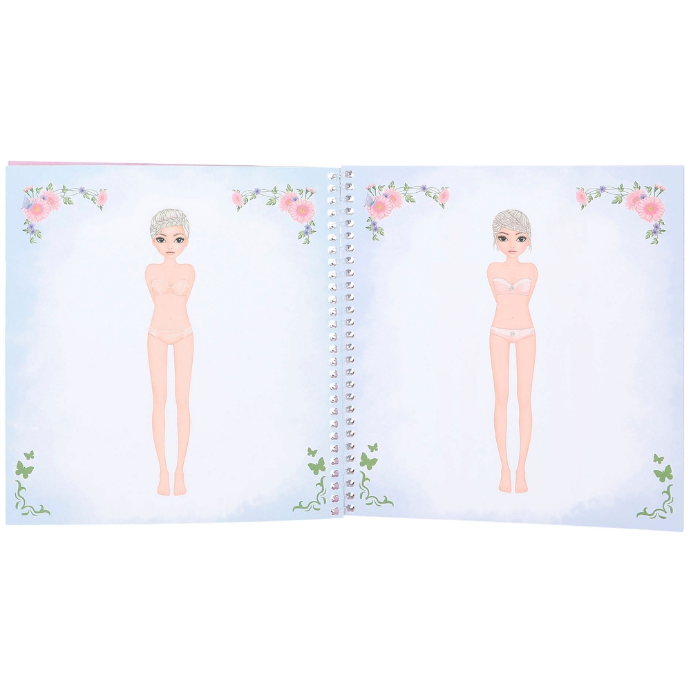 TOPModel Anzieh-Hochzeitsstickerbuch