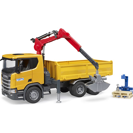 Bruder Scania Super 560rR lastbil og kran