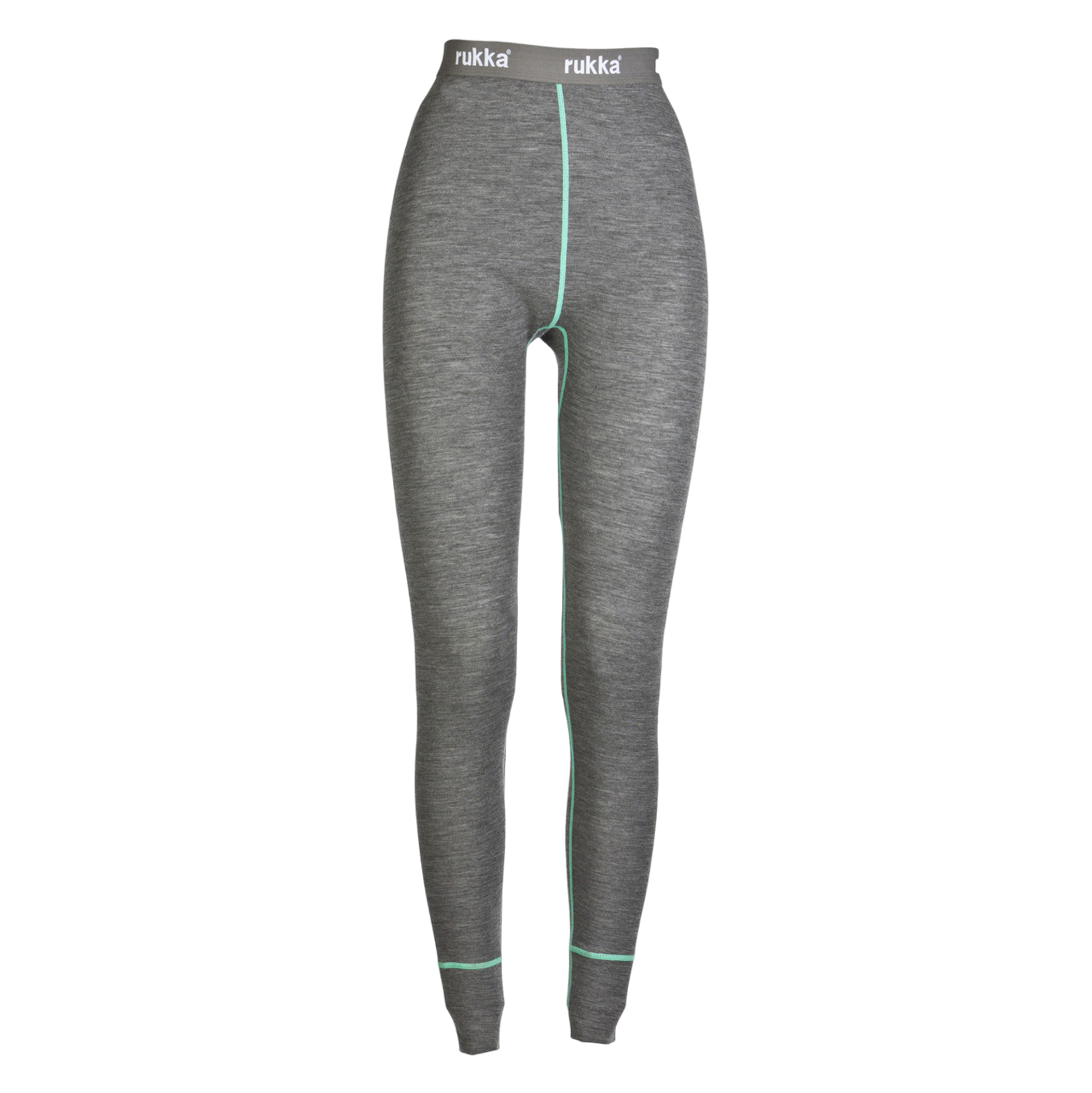 Frauen Merino Hose Meralda grey mélange