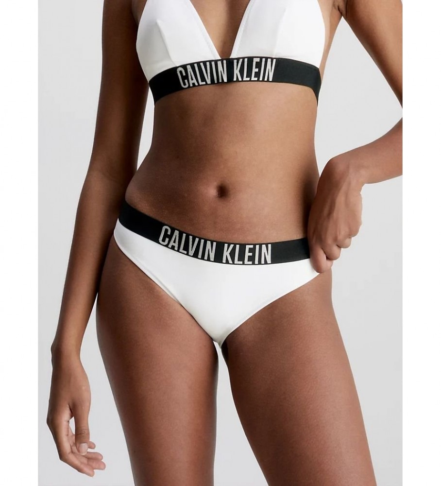 Calcinha de biquíni Calvin Klein Classic Intense Power branca