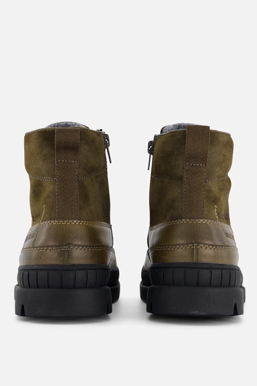 Bugatti Pallario Comforta Veterboots groen Suede
