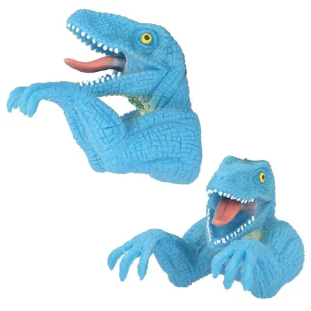Depesche Dino World Fingerpuppe, 1 Stück, 4-fach sortiert