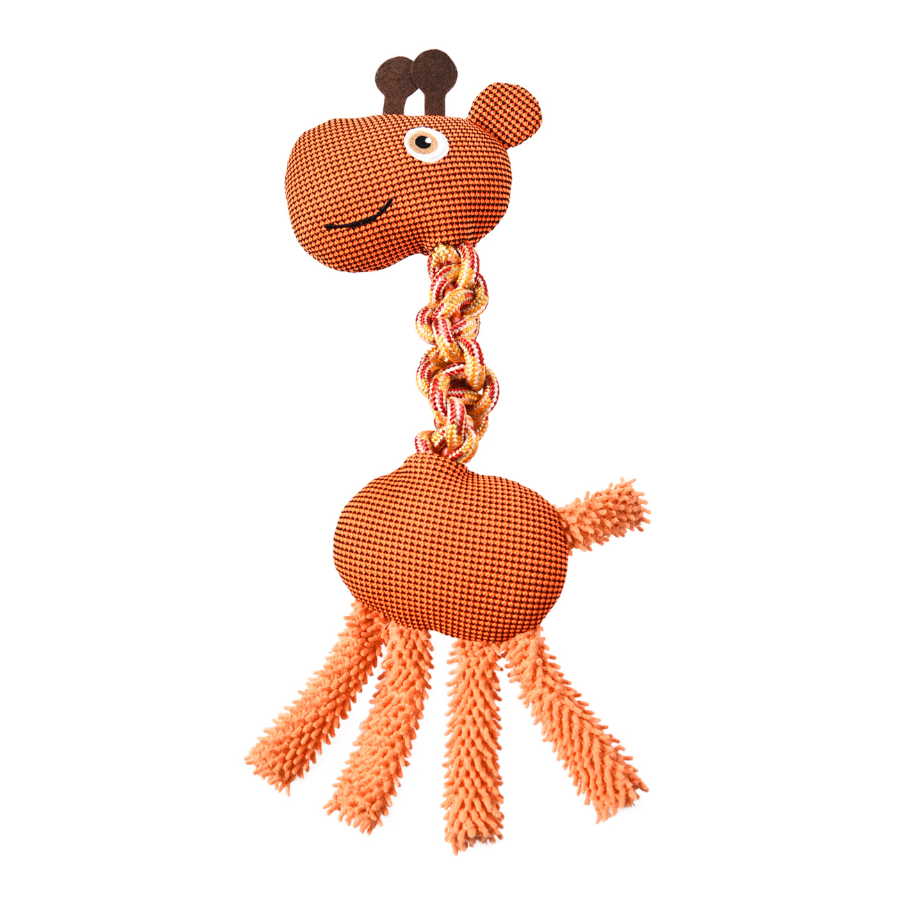 Brinquedo para cães WUAPU com cervo de corda, 47 cm