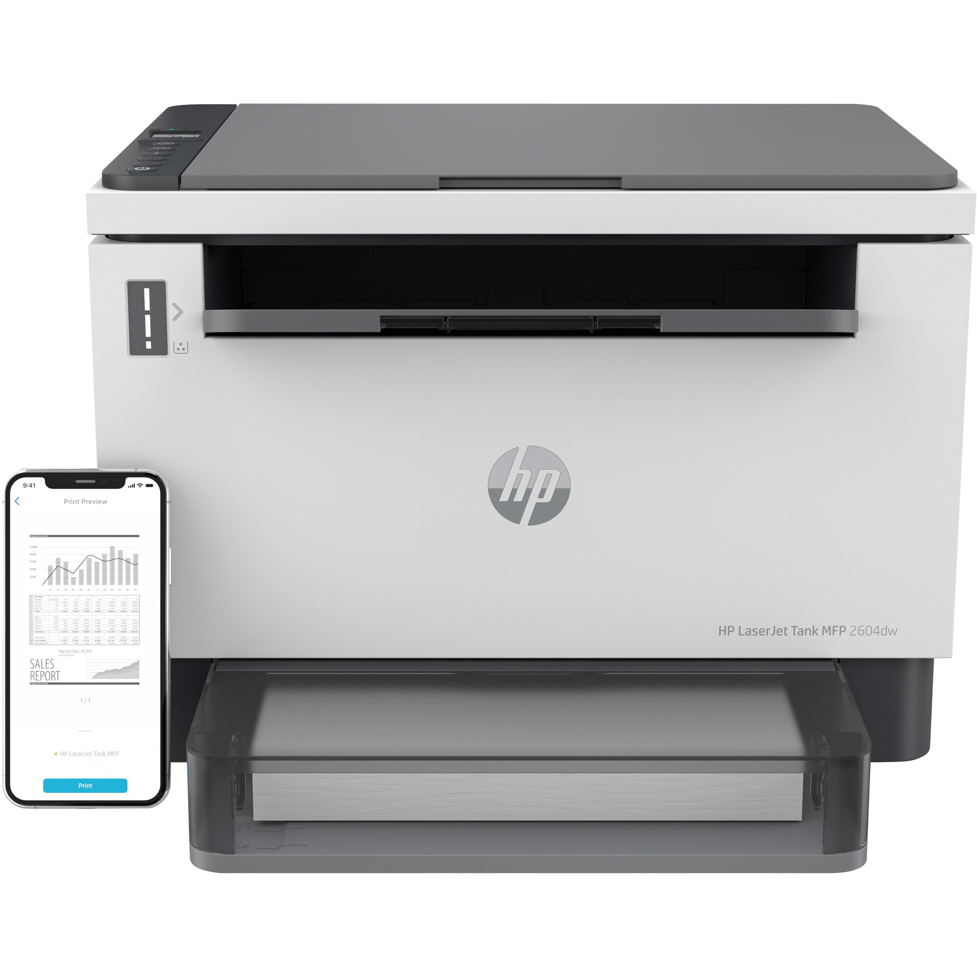 HP Multifunktionsdrucker LaserJet Tank MFP 2604dw