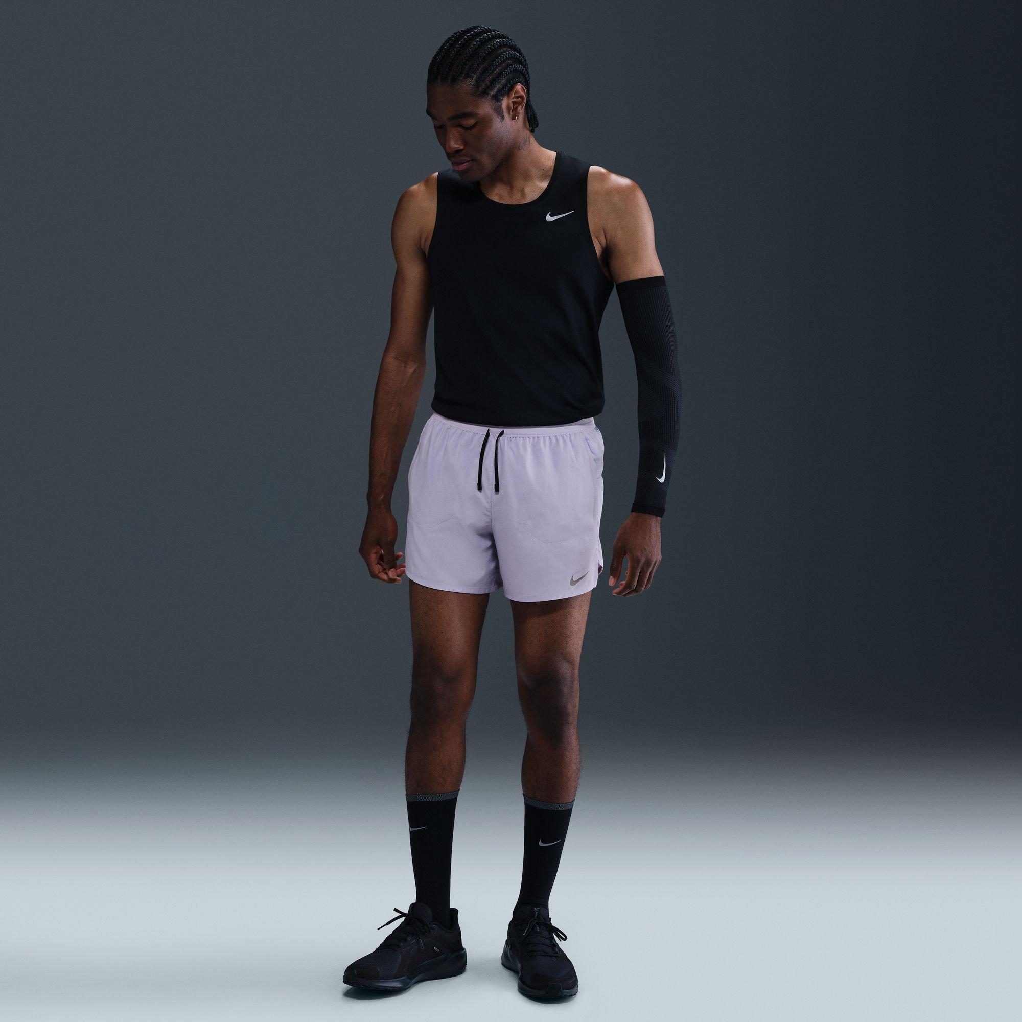 Nike Stride Mens Dri FIT 5 Brief Lined Running Shorts