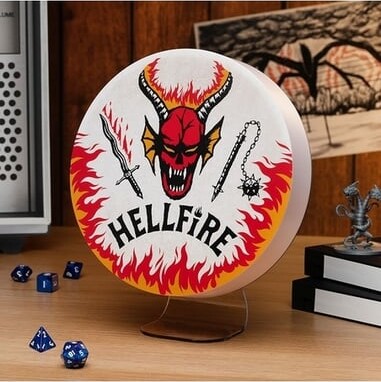 Stranger Things Lampe - Hellfire Club Logo - 20 CM