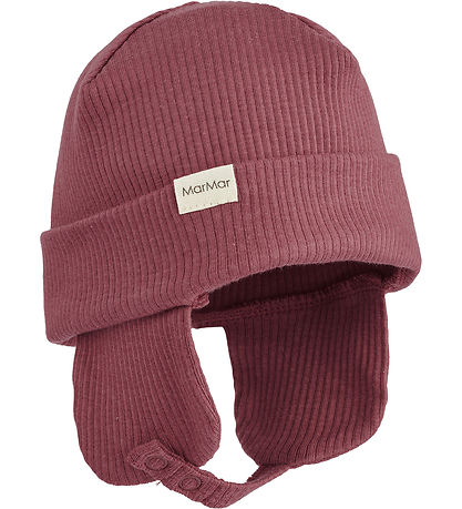 MarMar Mütze - Rib - Modal - Berry Mischung