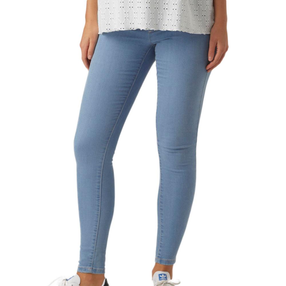 Mamalicious Jeggings Skinny de Grossesse Bleu Femme Mamalicious 20018718