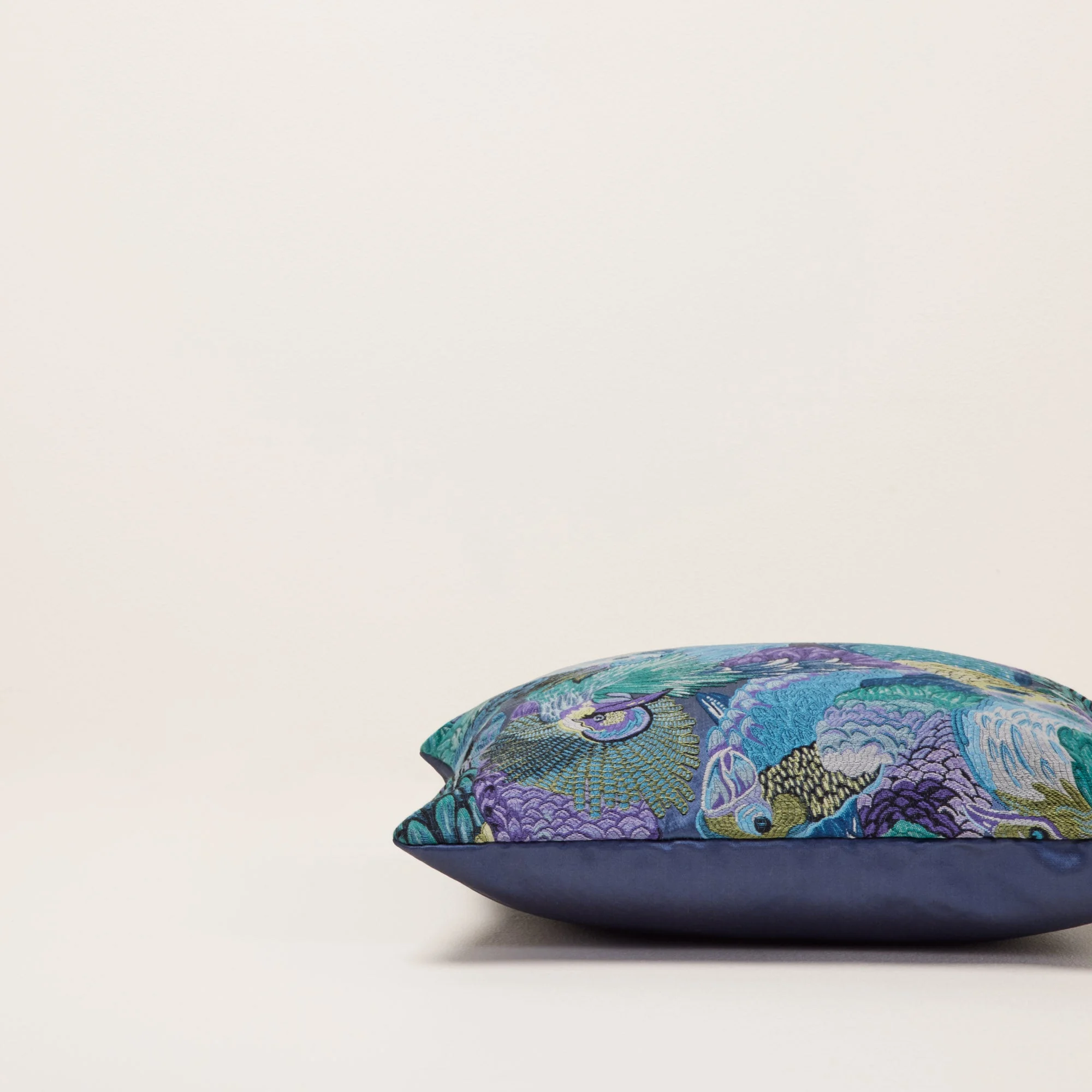 JUNGLE BIRDS - Housse de coussin | Bleu