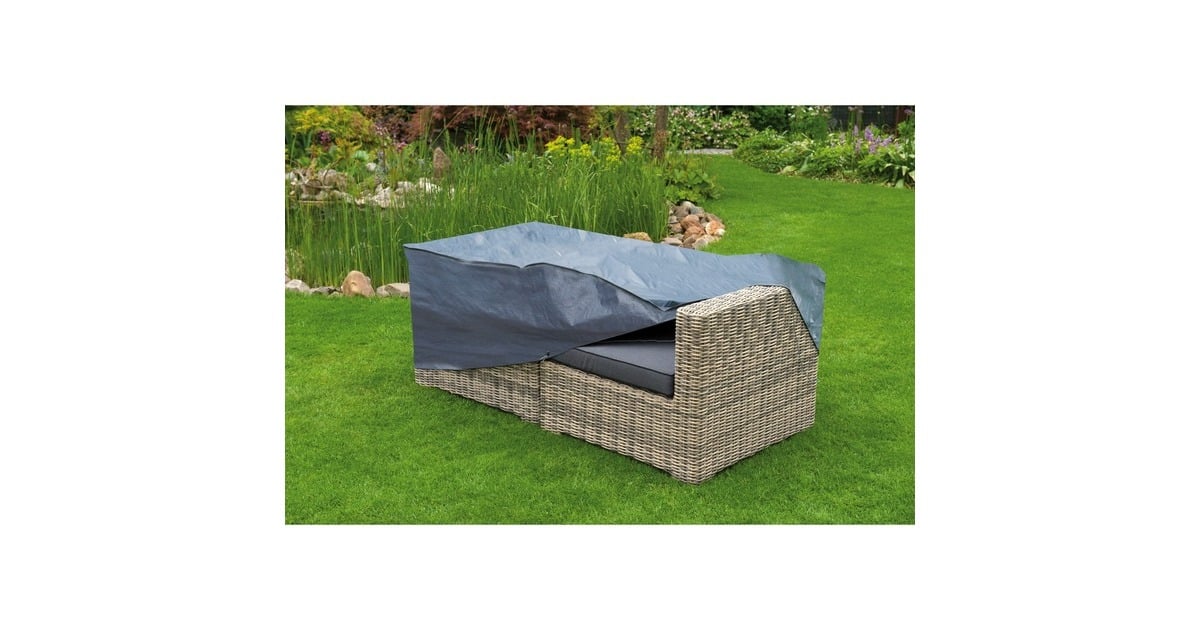 NatureTuinmeubelafdekhoes voor 2-zits loungebank afdekking  (Grijs, 6031600)