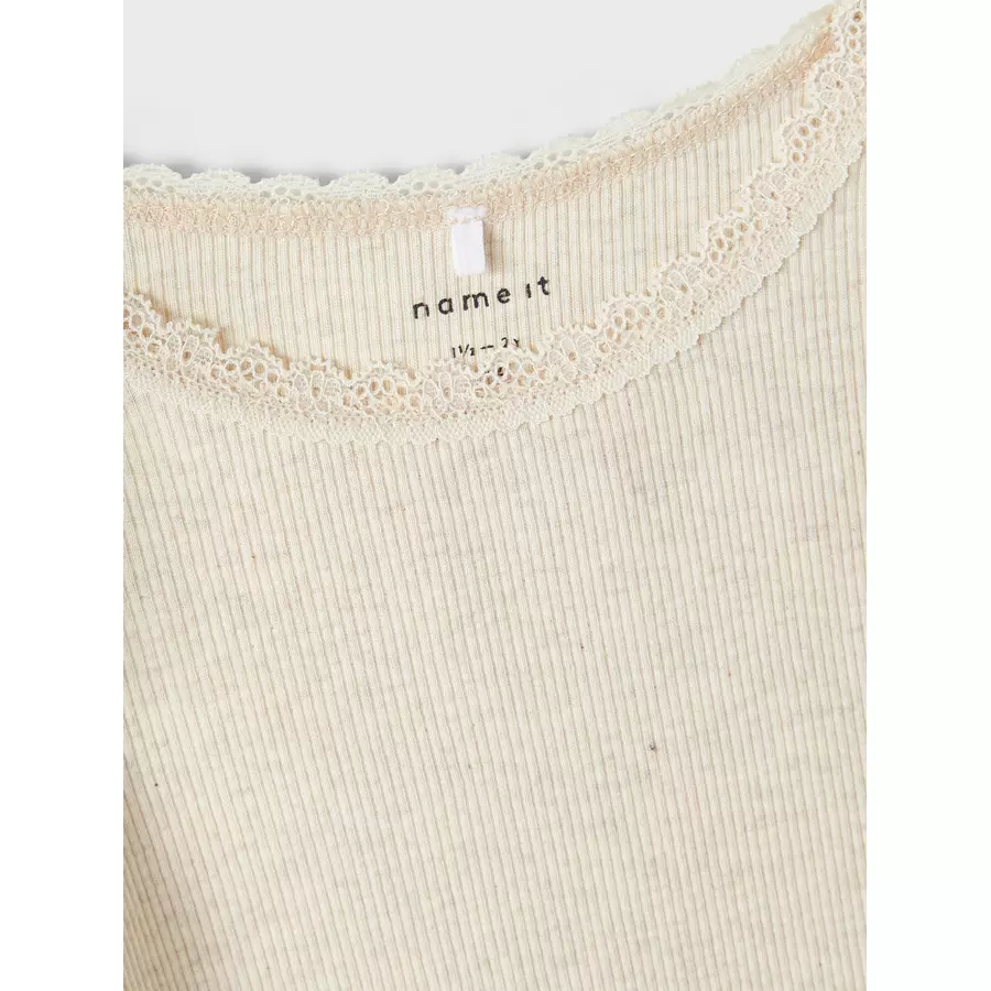 name it Langarmshirt Nmfkab Peyote Melange