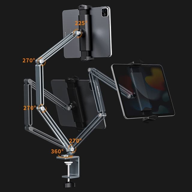 BONERUY Holder Justerbar Arm Mobiltelefon Tablet Stand Lazy Bracket
