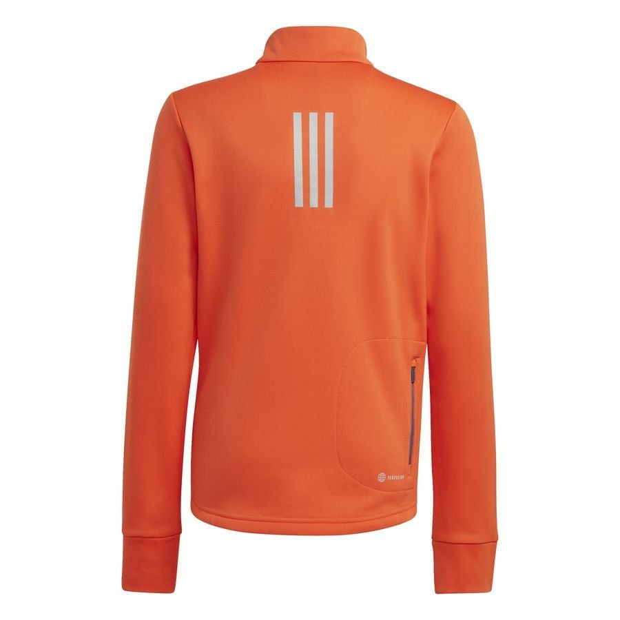 adidas Maillot d'Entraînement Aeroready 1/2 Zip - Orange Enfant