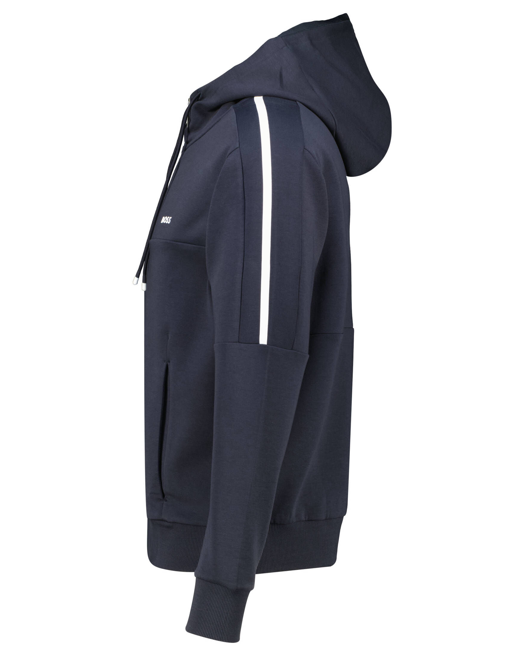 BOSS| Herren Sweatjacke SAGGYNOS mit Kapuze Regular Fit