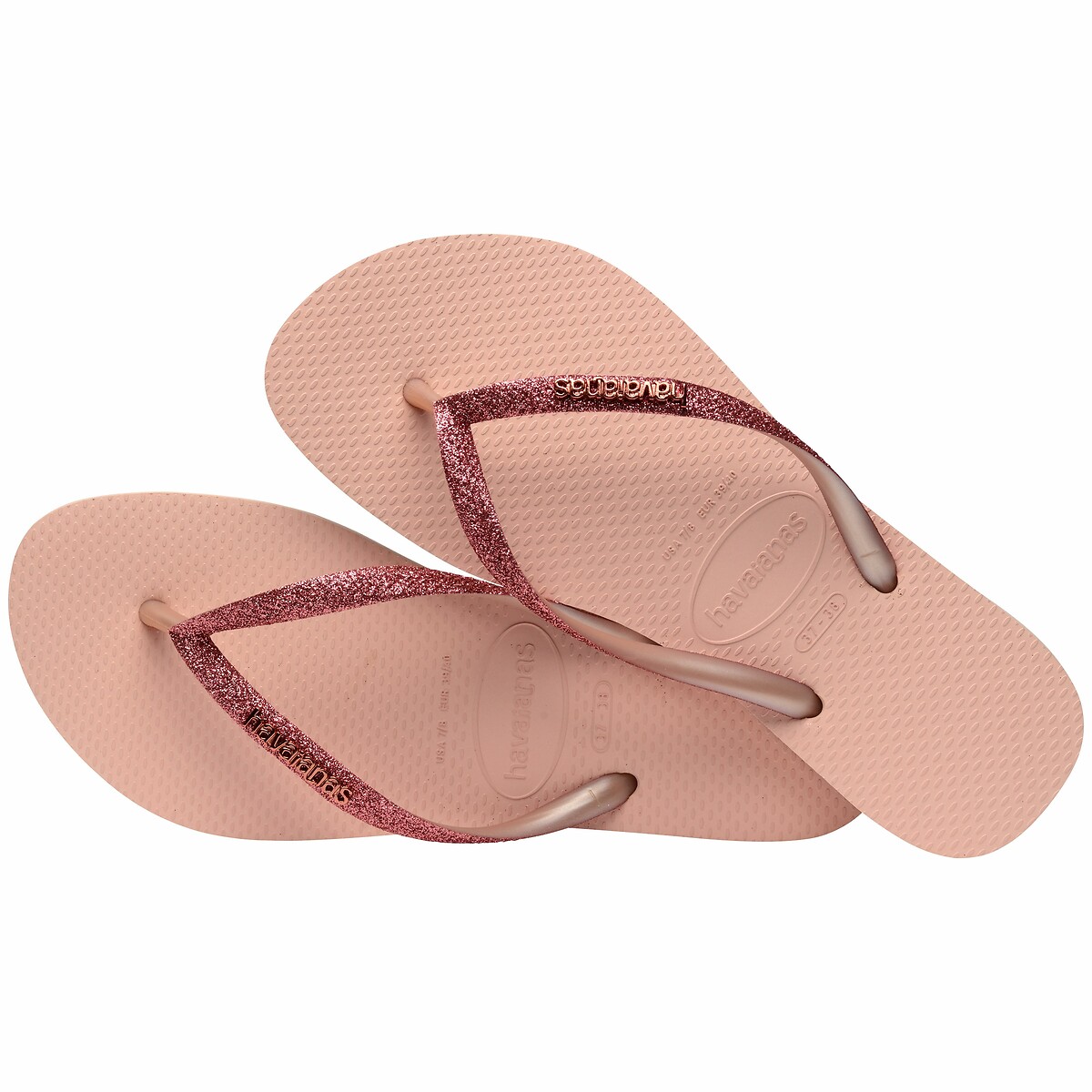 HAVAIANAS<br>Chinelo Slim com Glitter II
