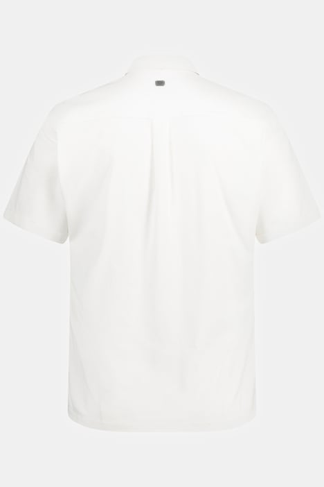 Jersey-Hemd, Halbarm, Kent-Kragen, Modern Fit