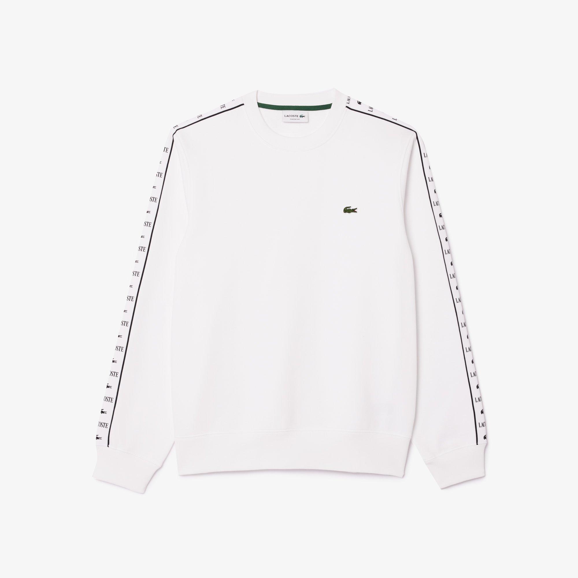 Lacoste Stripe Logo Sweatshirt