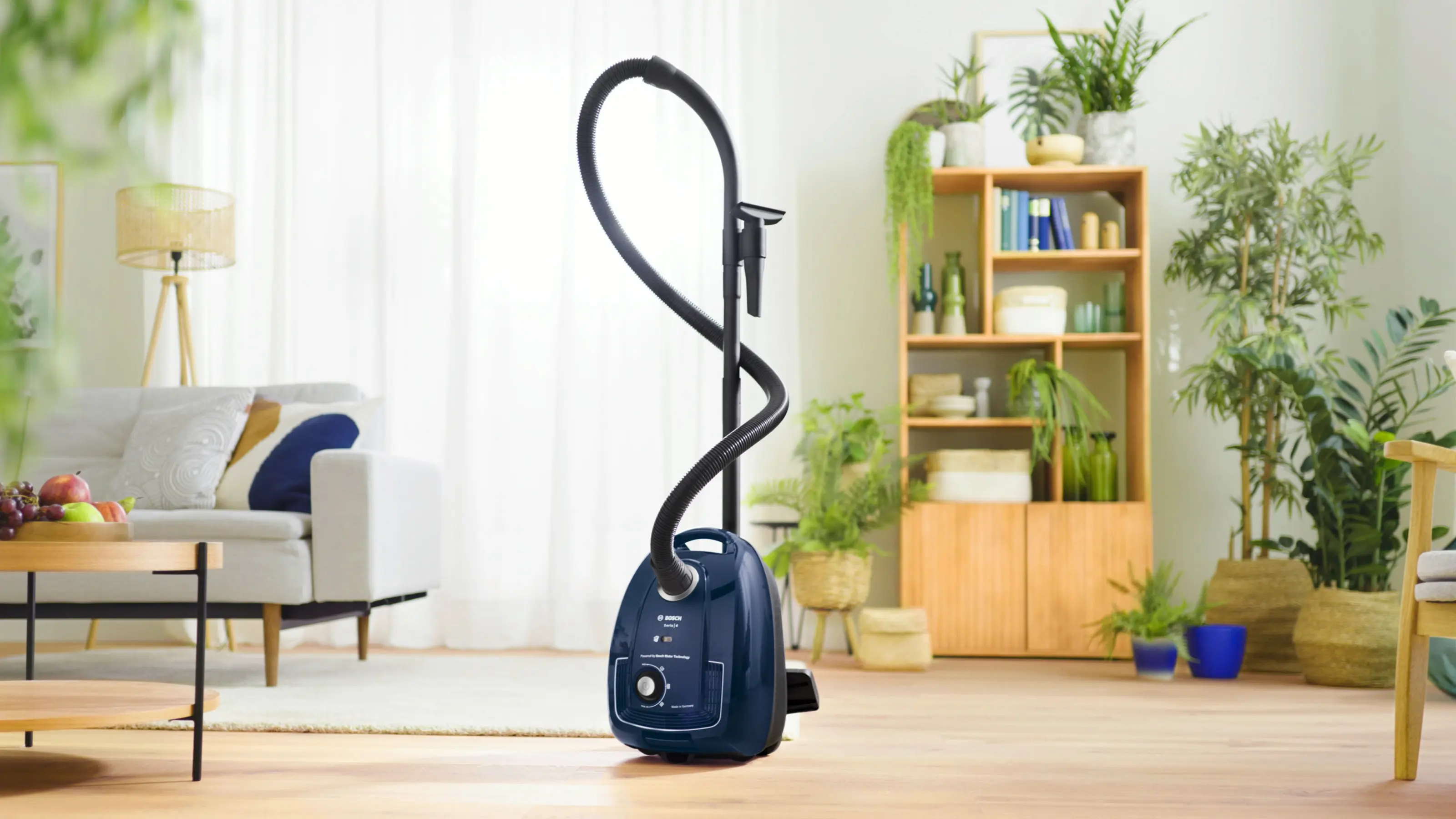 Serie 4 Stofzuiger met zak Blauw