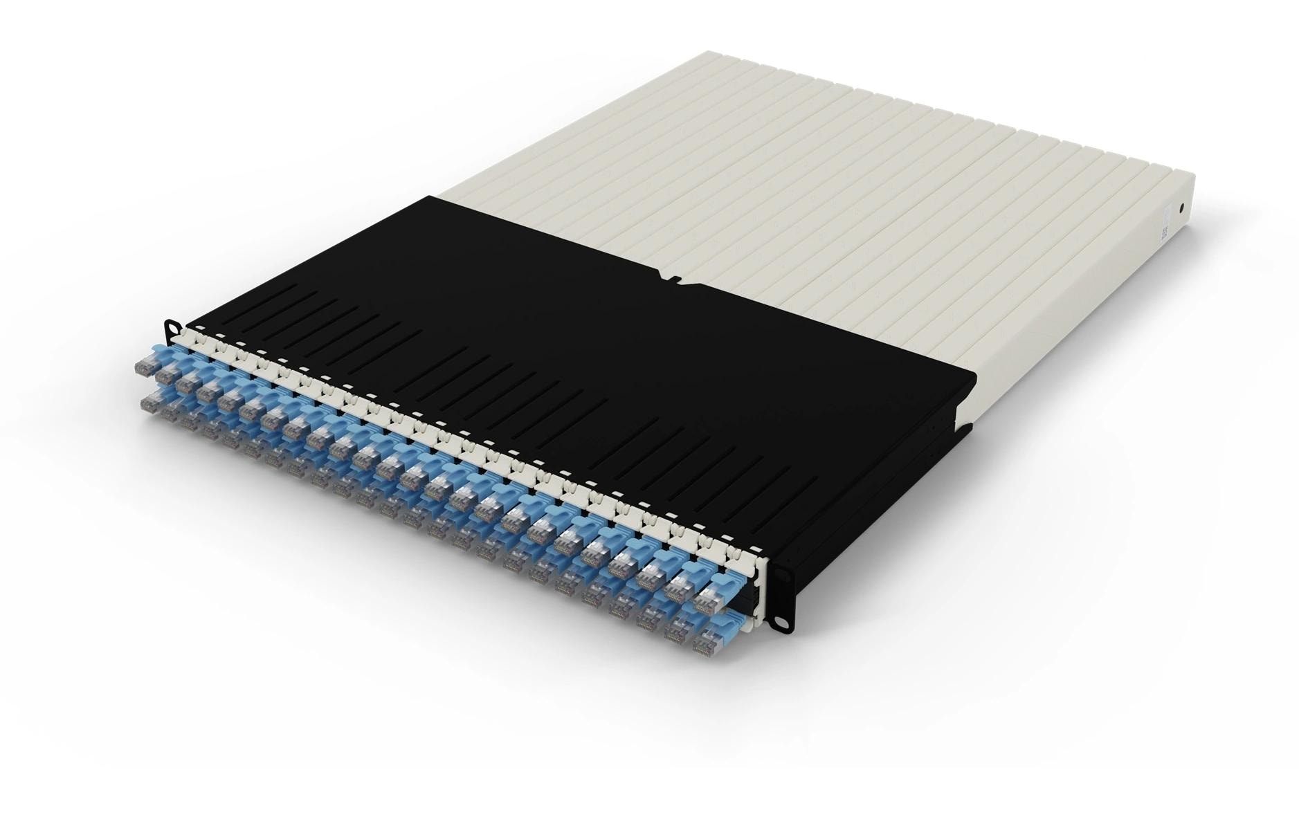 patchbox.one / 30RU / Cat 6A, STP, 1.8 m, Blau<br>All-in-One Lösung für Ordnung im Netzwerkschrank