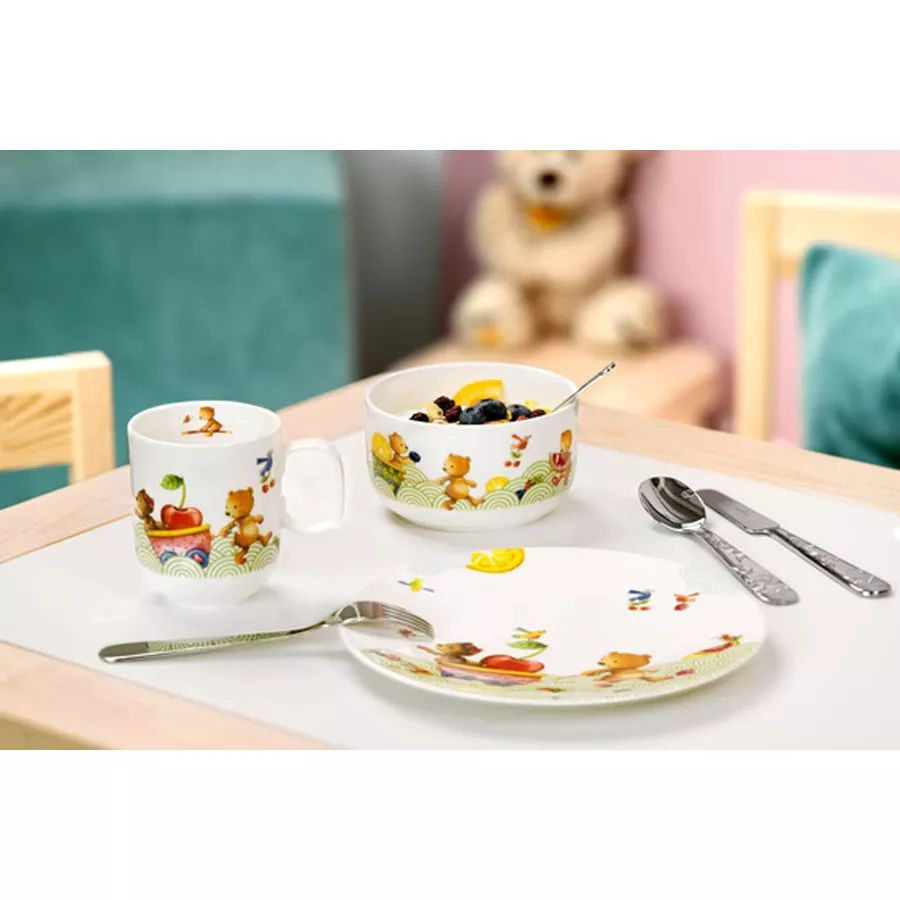 Villeroy & Boch Kindergeschirr Hungry as a Bear bunt