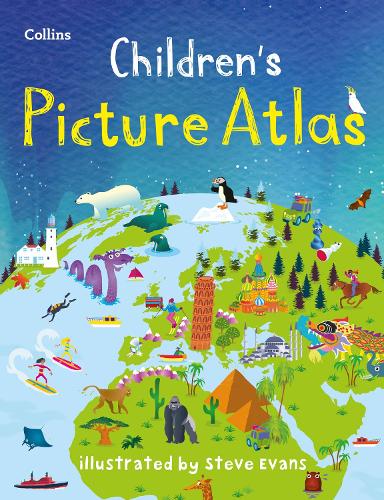 Collins Children Picture Atlas: Ideal Way for Kids to Learn More About the World (Hardback)