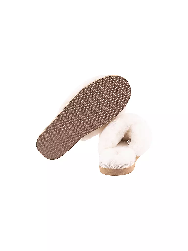 SHEPHERD OF SWEDEN Hausschuhe - Pantoletten LOVISA creme