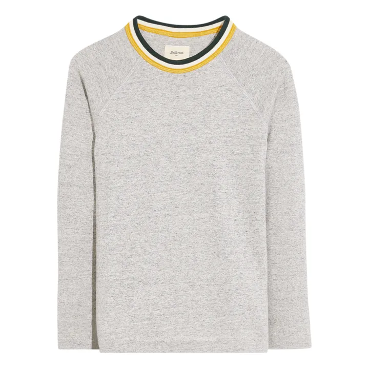 Bellerose T-shirt Manches Longues Arko | Gris chiné