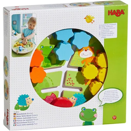 HABA 303852 Motorikbrett Blumen