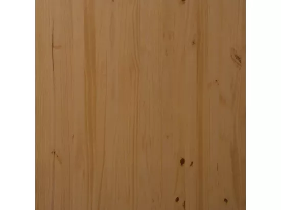 Armoire roulante avec tiroirs MOSS bois de pin marron miel