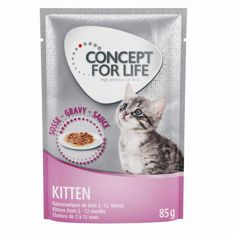 Concept for Life Kitten en sauce pour chaton