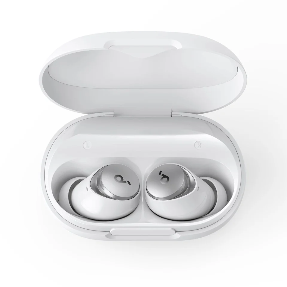 Anker - Høretelefoner - Soundcore Space A40 - Hvid