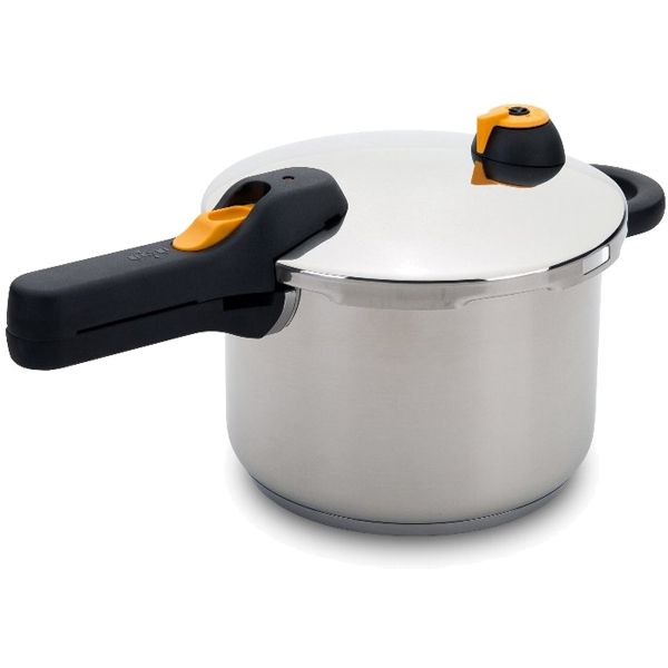 Silampos Panela Pressão Aço Easy sem Cesto 6L