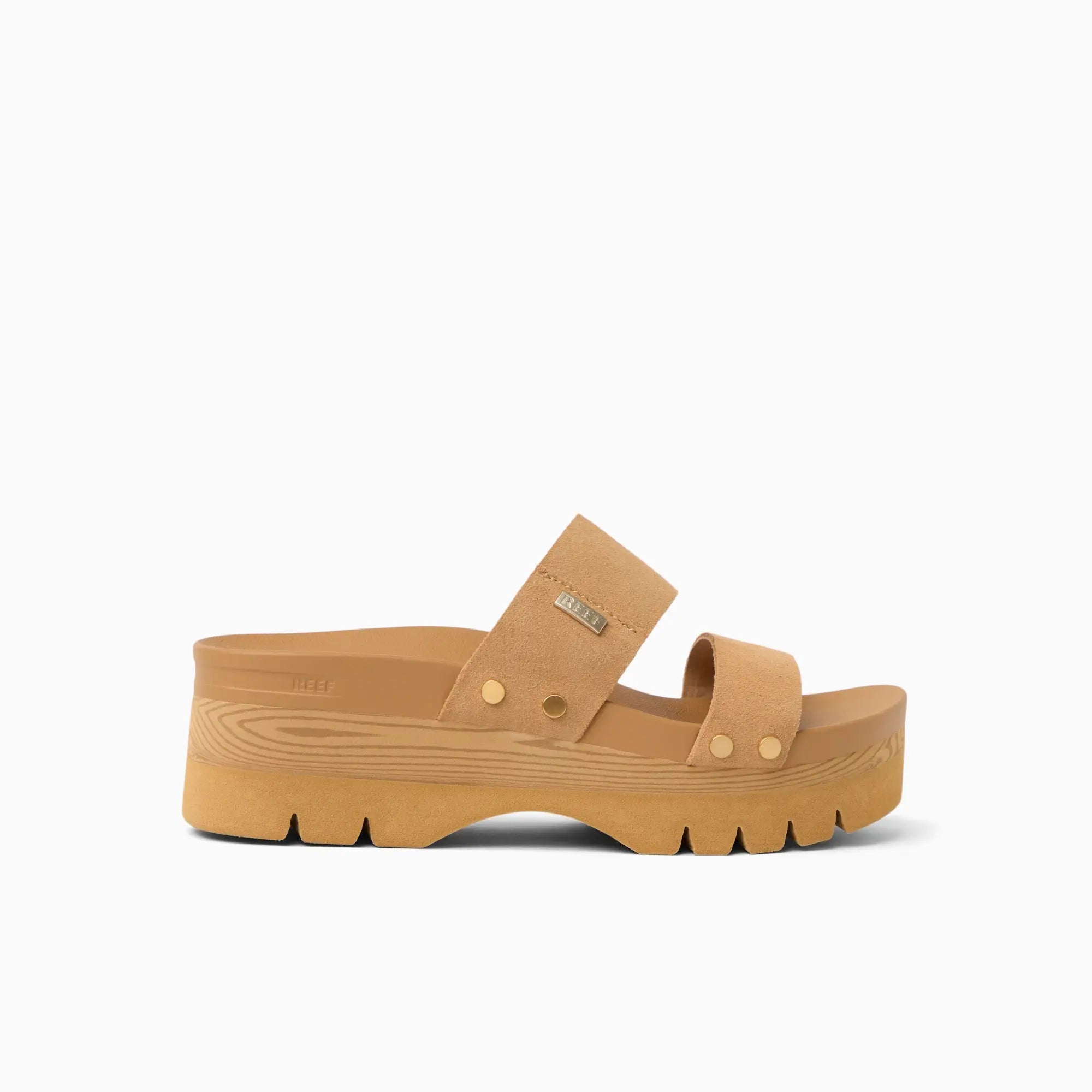 Vista Higher Cleo Tan Suede