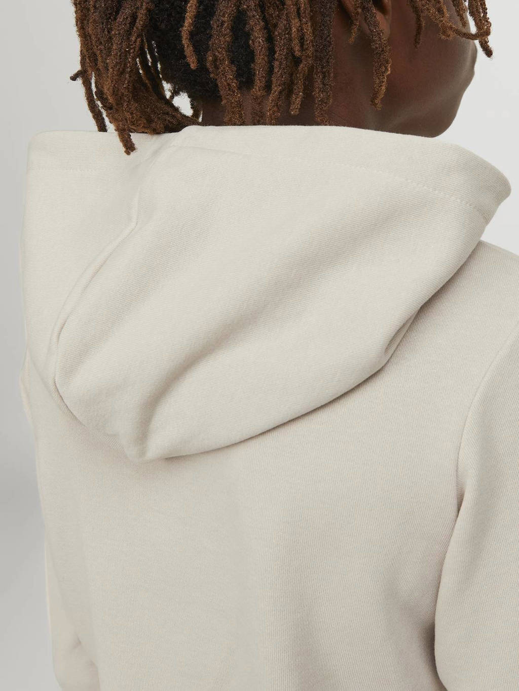 JACK & JONES hoodie JJEBRADLEYecru